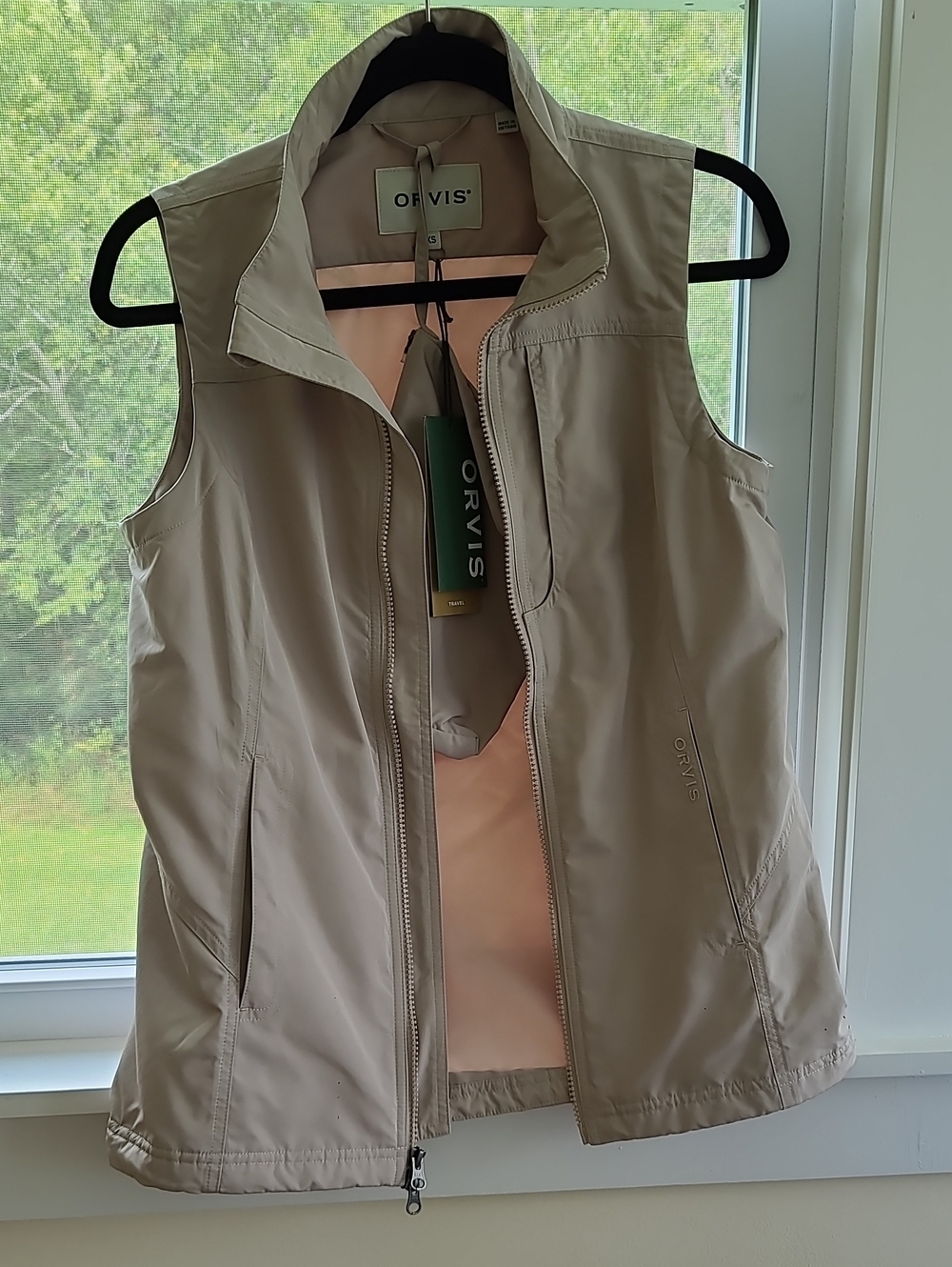 Orvis Women's Light Travel Shell Vest XS, nwt